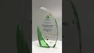 Crystal Trophy Award CA-303 | Ander Marketing Singapore