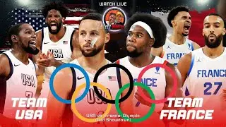 USA vs. France Gold Medal Game | Live Olympic Scoreboard
