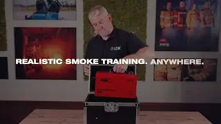 LION SmokeDrill 150 smoke generator. Realistic smoke training. Anywhere.