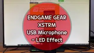 ENDGAME GEAR XSTRM USB Microphone - LED Effect