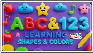 Preschool Learning activities for 3 year olds at home | Learn ABC Phonics Shapes Numbers Colors 🌈