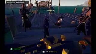 dog dance for food | sea of thieves