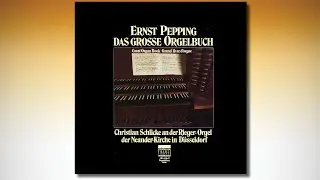 Ernst PEPPING, Das gro&szlig;e Orgelbuch &ndash; Christian SCHLICKE &ndash; Rieger-Orgel der Neanderkirche, D&uuml;sseldorf