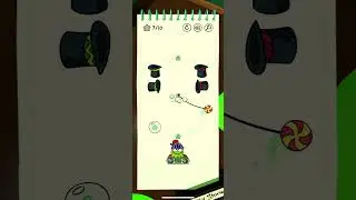 Cut the Rope Daily.  June 17 2025. All 10 Stars Walkthrough.