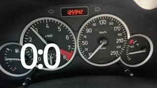 206 RC / Stock / 0 - 100 acceleration.