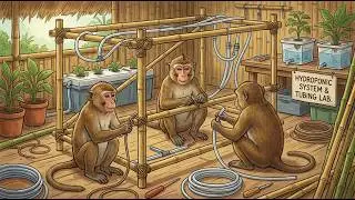 Indian Monkeys Built a Hydroponic & Lab Piping System to Help Indian Agriculture Leap Forward (4K)