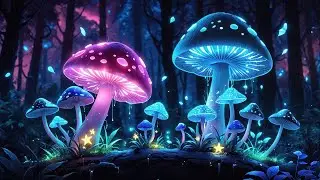 Mushroom Music &bull; Fall Asleep In Less Than 3 Minutes &bull; Healing of Stress, Anxiety and Depression
