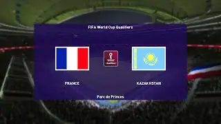 France vs Kazakhstan | FIFA World Cup Qualifying - UEFA (13/11/2021) | PES 2021