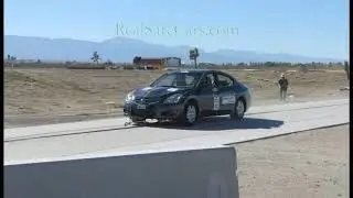 Nissan Altima (2010-2012) Crash Tests (Side-Pole, Front, Side)