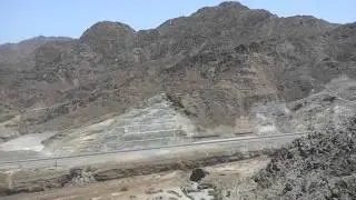 Al Hajar Mountains at Dibba, Emirate of Fujairah, UAE. 25.04.2013
