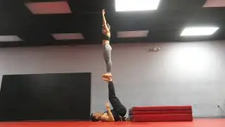 Acroyoga Pops Flow (Castaway, Pop To Foot-To-Foot, Front Tuck Pop)