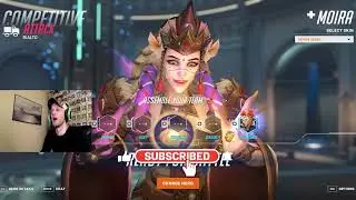 0 Eliminations Again? Moira Demon Queen Overwatch 2 Competitive Gameplay Season 3