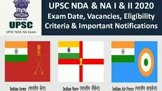 UPSC NDA & NA l & ll 2020 | Salary - INR 56,100/- to INR 1,77, 500/- Per Month