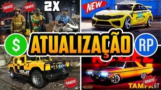🔥 Atualiza&ccedil;&atilde;o Semanal do GTA Online: 2X Dinheiro, Novos Carros Gr&aacute;tis, Novos Trabalhos e Mais!