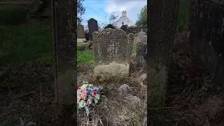 18th Century Gravestone at St. John's Graveyard in Donegore, County Antrim #shorts #grave #explore