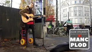 Alex Starkey - Sweet Child O' Mine (Busking in Manchester, UK) [4K60fps]