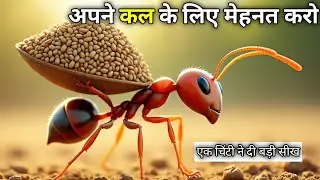Best Motivational Story in Hindi - एक चींटी की कहानी | Motivational Story Of Ant