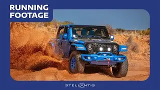 Jeep&reg; Wrangler 4xe Blueprint Concept | 2025 Easter Jeep Safari Running Footage