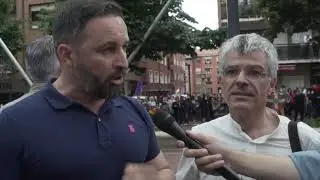 Abascal acusa a la consejería de interior del País Vasco de permitir la violencia contra VOX