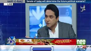 Harf e Raaz with Orya Maqbool Jan | 12 March 2018 | Neo News