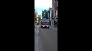 *RARE!* DSFRs=S Water Bowser Responding Through Exeter High Street