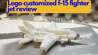 Lego customized f-15 fighter jet review