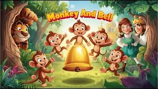 THE MONKEYS AND THE BELL in Urdu | Kids Learning | Urdu Story @Fairytalesurdu785| Monkey and Bell