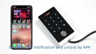 Secukey Tuya Smart WiFi Fingerprint Touch keypad Access Control HF8-WiFi#smarthouse#accesscontrol
