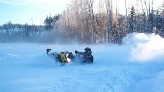 the Return - Snowmobile, Nature and Drone Compilation