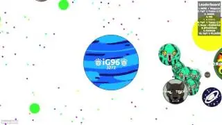 INSANE DESTROYING TEAMS IN AGARIO SOLO    Agar io