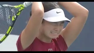 TEEN SENSATION ALEXANDRA EALA CRIES, DEFEATS MADISON KEYS | MIAMI OPEN R32 MARCH 23, 2025