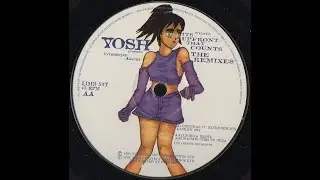 Yosh - It s What s Upfront That Counts (Original 12'' Extended Mix) (A1