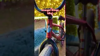my stranger things bmx bike