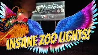 THE MEMPHIS ZOO LANTERN FESTIVAL | MOST INSANE NIGHT EVER