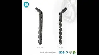 130&deg; LCP DHS Plate Long Barrel | Dynamic Hip Screw Plate | Orthopedic Trauma Implant | Biomedortho