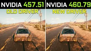 Nvidia Driver 457.51 vs 460.79 - Cyberpunk 2077
