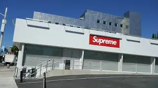 TOWER RECORDS former location Supreme Store Sunset Blvd Los Angeles California USA August 19, 2024