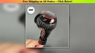 Automatic Gear Shift Knob Shift Lever Handle Head for Audi A3 S3 RS3 Q3 S6 RS6 A4 A5 A7 Passat 7