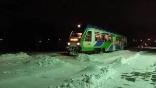Stacja Jedlicze - Wieczorne krzyżowanie Regio i TLK Staszic