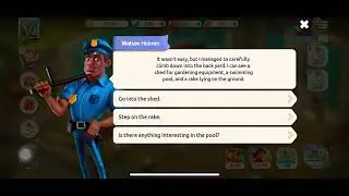 my cafe lelvel 10 watson holmes quiz #mycaf&eacute; #mycafegame #mycafe 