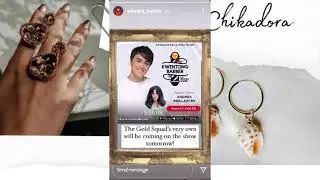 Edward Barber Guest si Andrea Brillantes