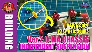 ミニ四駆 Mini 4WD Building (2 of 4) MA Independent Suspension Ver 2.0