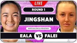EALA vs FALEI &bull; WTA Jingshan 2025 &bull; LIVE Tennis Watchalong