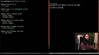 Little bits of lisp - Function lambda lists