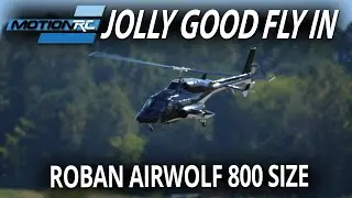 Roban Airwolf 800 Size RC Helicopter Flight - Motion RC