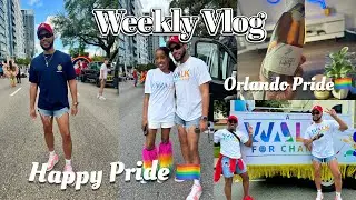 Orlando Pride Parade | Friend Date | Cooking Lasagna For The First Time | Weekly Vlog | Happy Pride