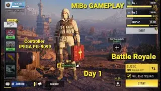Call of Duty Mobile Best Strategy on BR | Day 1 | Tab S7 COD | Controller IPEGA PG-9099