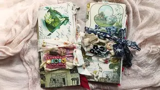 More Eclectic Floral Junk Journals