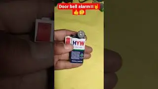simple door bell alarm।।💯🤔 buzzer hacks।। #shorts #viralshorts #creativity