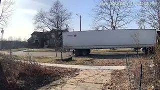 Semi truck on Derby Street pt1